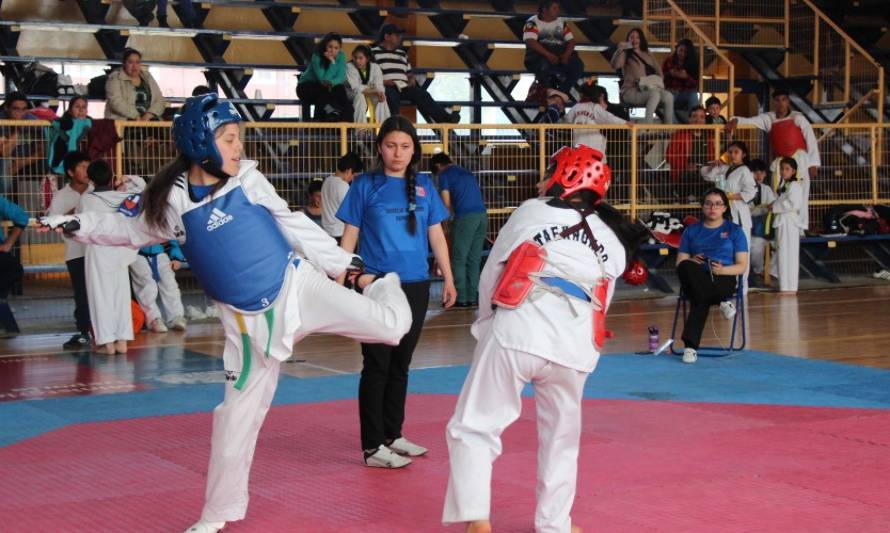 Primera Olimpiada Regional de Taekwondo se desarrolló en Osorno