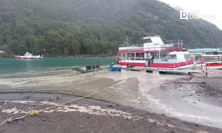 "Tsunami lacustre" se registró tras deslizamiento de tierra en el Lago Todos Los Santos de Puerto Varas