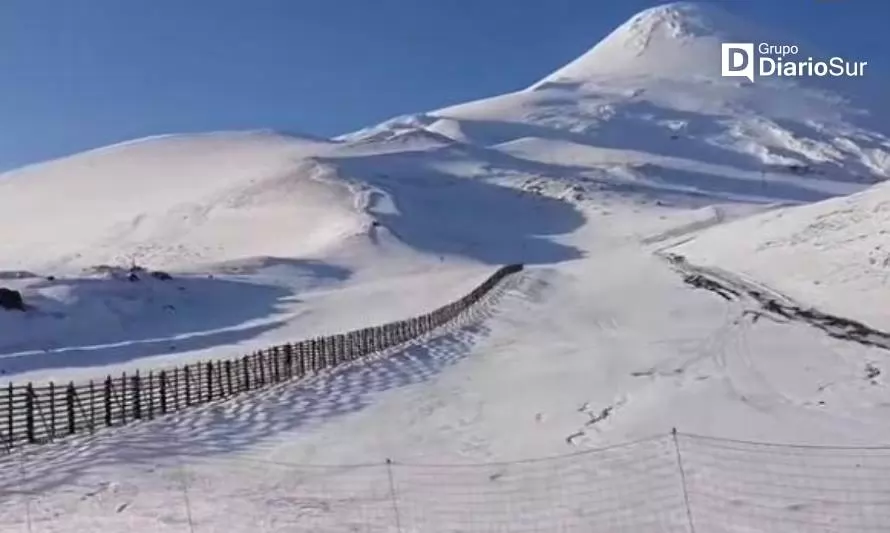 Acceso al volcán Osorno fue cerrado por condiciones climáticas
