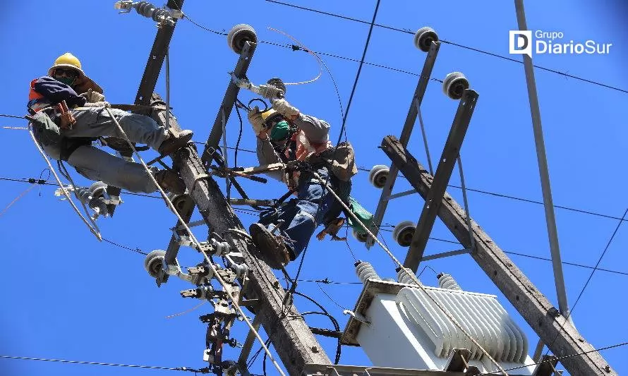 Reportan corte de energía eléctrica en la ciudad Osorno