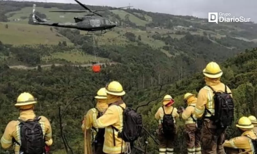 Conaf llama a postular a brigadas para combatir incendios forestales 