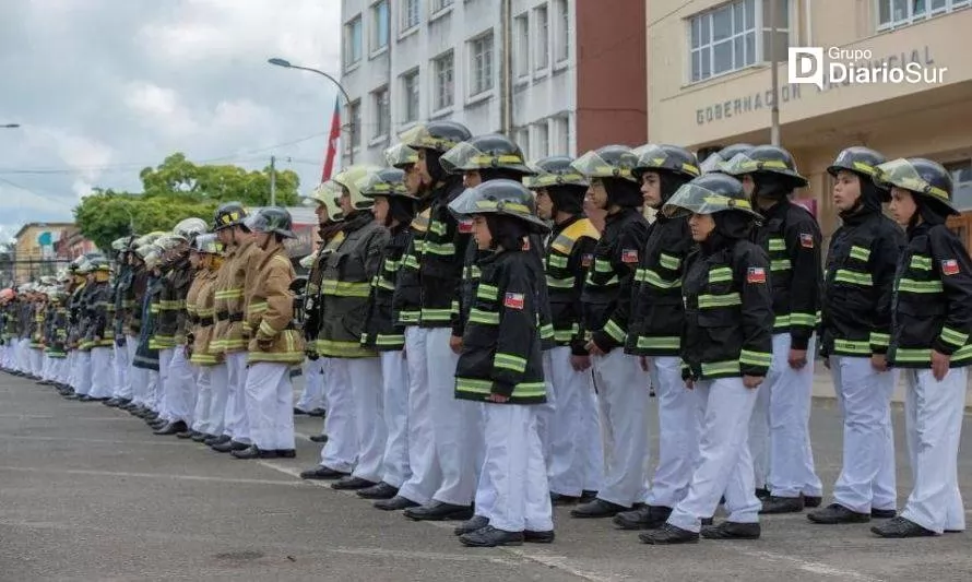 Bomberos invita a osorninos a ser parte de desfile y demostración de cadetes 2022