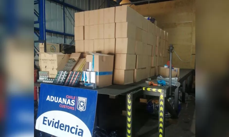 Decomisan contrabando de cigarrillos en aduana del paso Cardenal Samoré