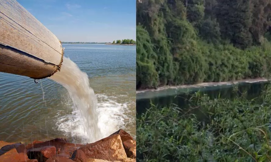 Denuncian contaminación en río Rahue por descargas de químicos 