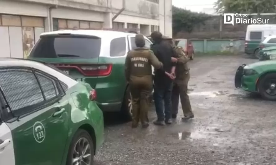 Detienen a hombre por robo con violencia en centro de Osorno