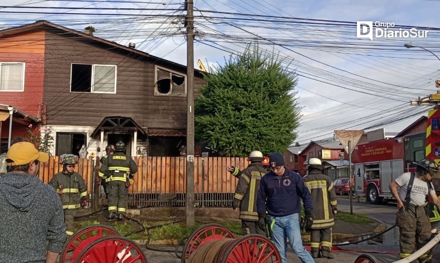 Detienen a tres hombres por su participación en incendio de vivienda en Osorno
