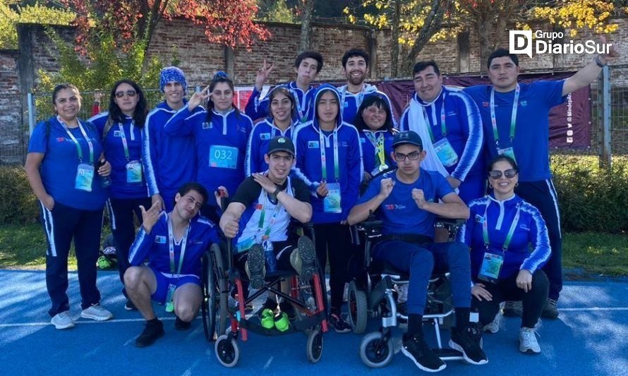 Con 18 medallas de Juegos Para Araucanía regresaron deportistas a la región