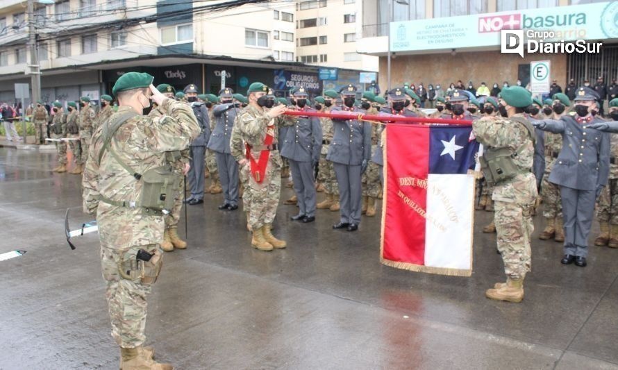 Juramento a la Bandera se realizará en la Plaza de Armas de Osorno