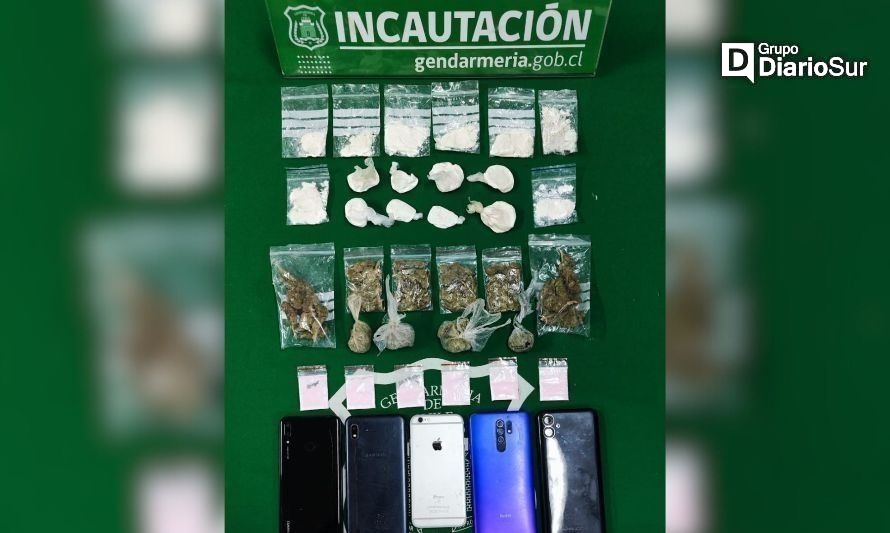 Gendarmes incautan droga y celulares en cárcel de Puerto Montt