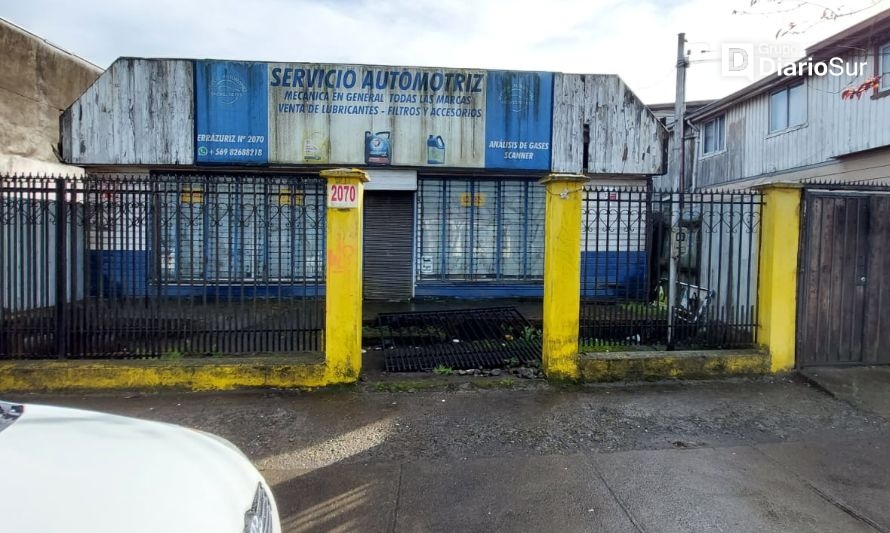 Osorno: ladrones robaron en taller mecánico