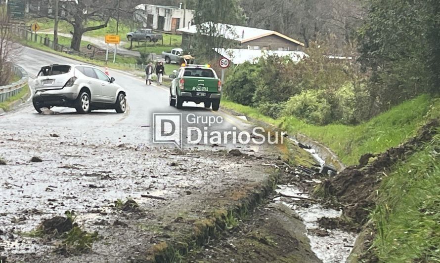 Confirman un fallecido en accidente carretero en Futrono