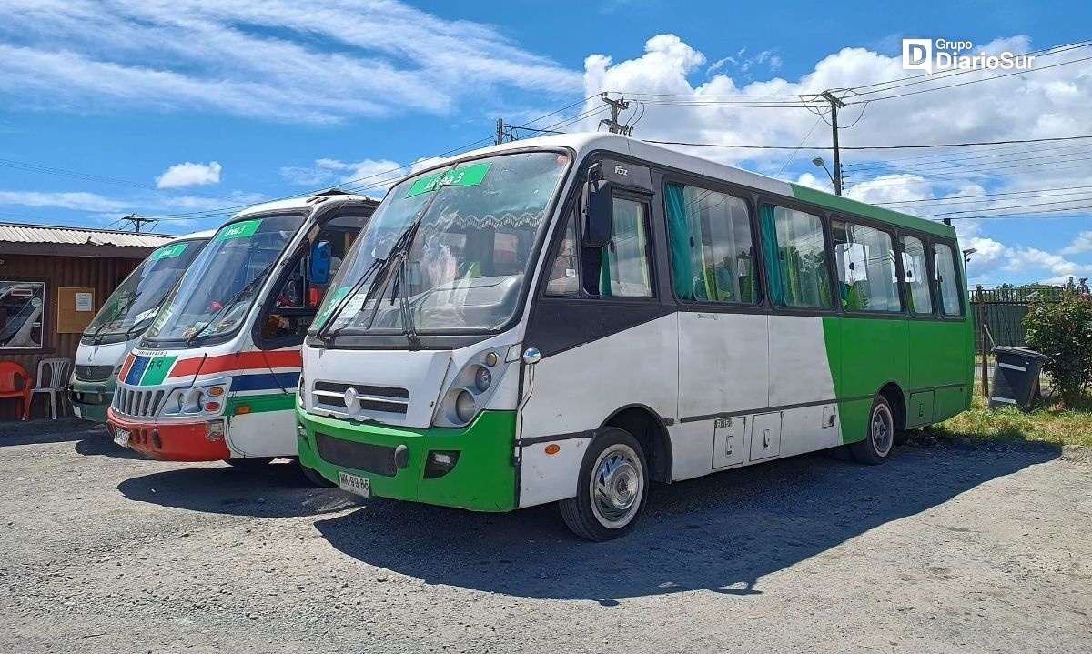 Anuncian alza de la tarifa en microbuses de Osorno