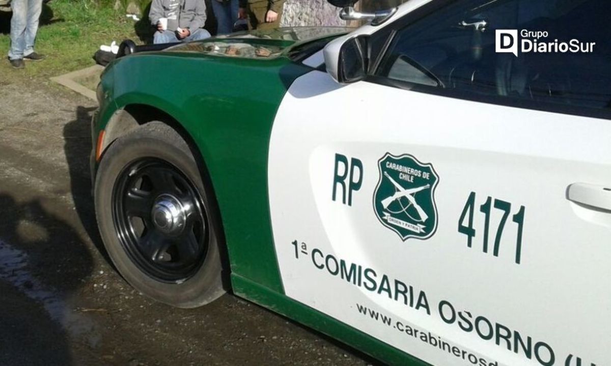Carabineros detienen en Osorno a hombre por robo frustrado en centro de dializados