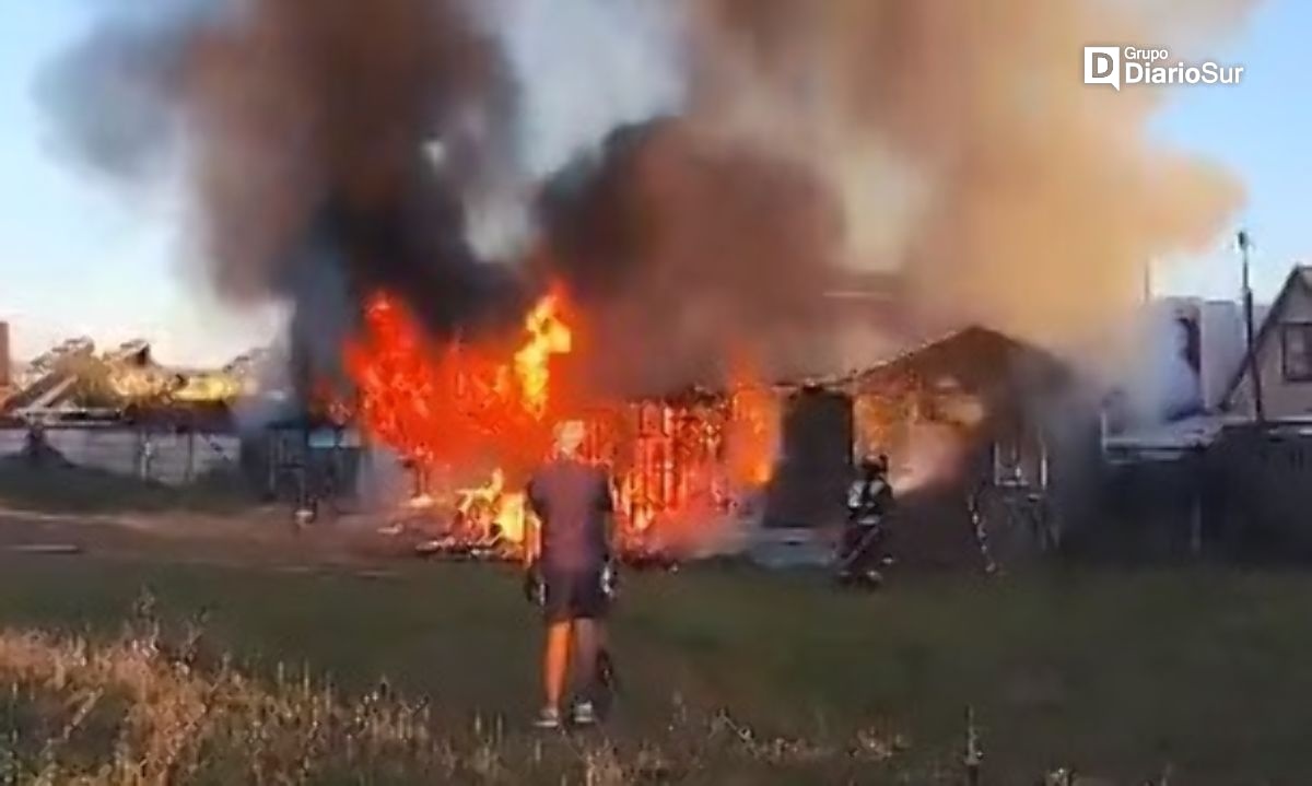 Bomberos concurren a incendio en Ovejería Alto
