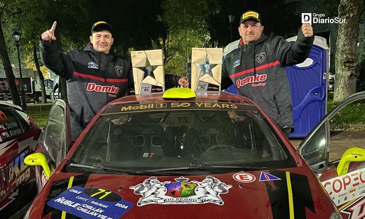 Osorninos ganan primera fecha del Rally Móbil en categoría R2