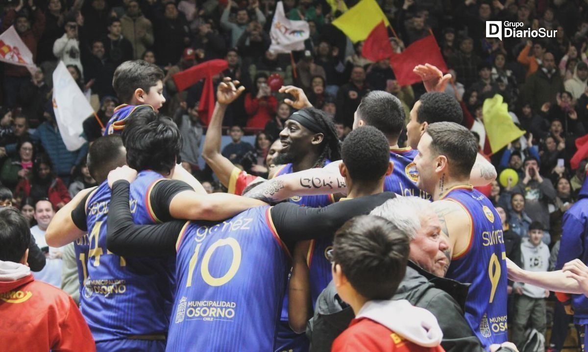 Español de Osorno espera rival en la gran final de la Liga Nacional de Basquetbol
