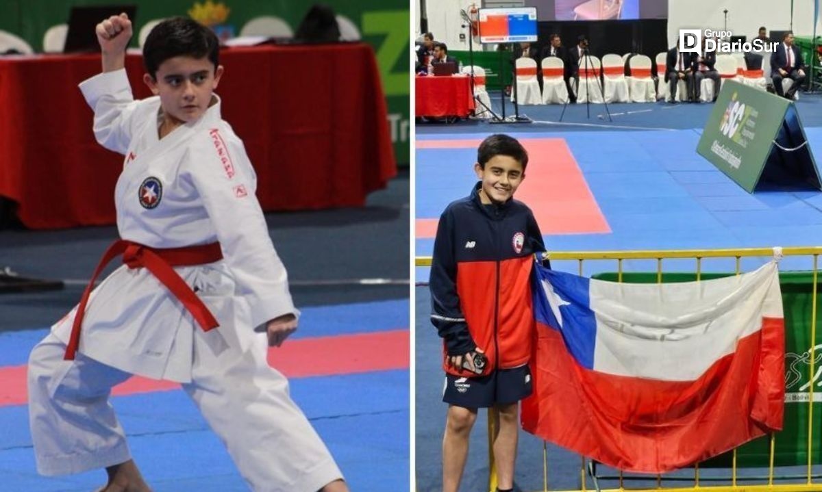 Joven karateca osornino representará a Chile en Panamericano de Brasil