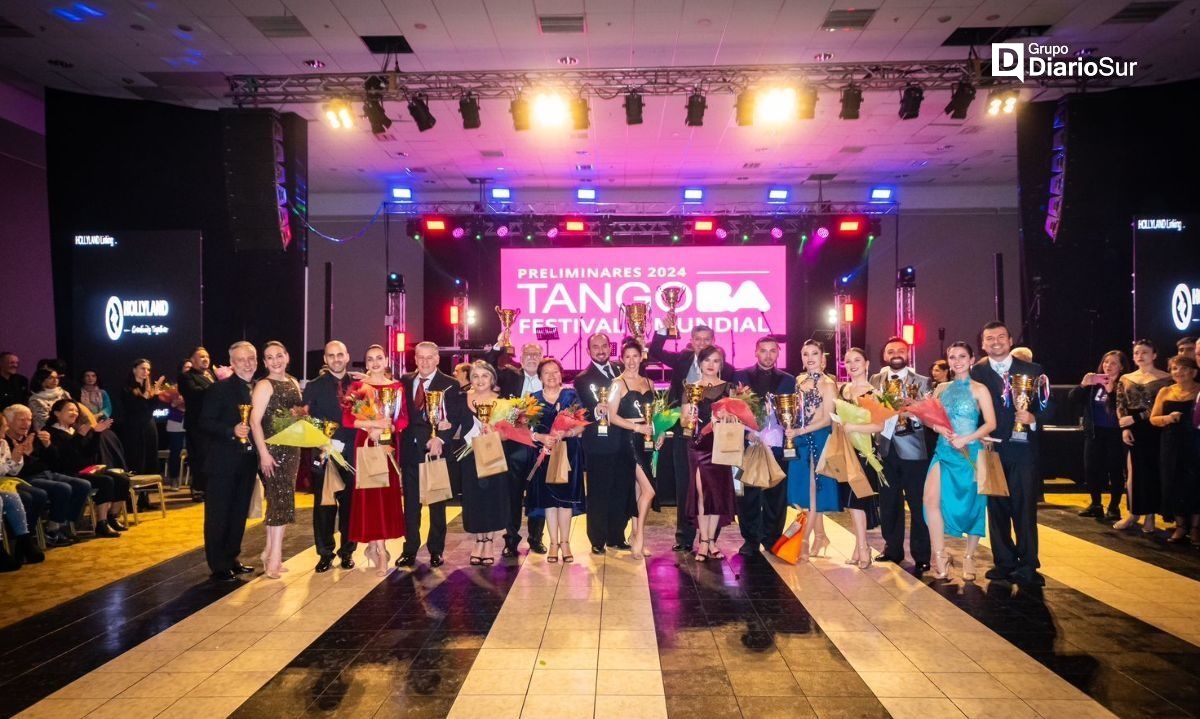 Competencia de tango posiciona a Osorno como referente en este baile